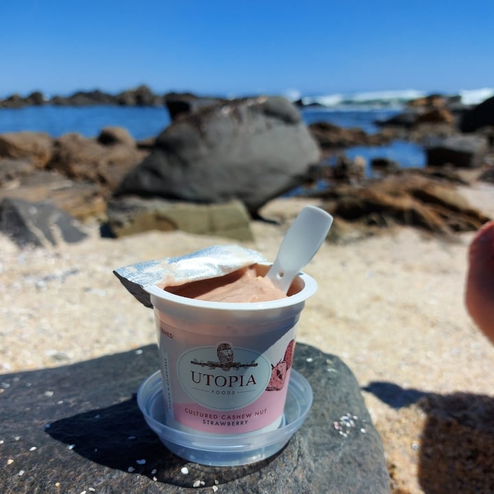 Utopia Foods Cultured Cashew Nut Strawberry Review abillion