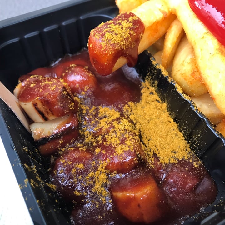 My Curry Wurst Innenstadt, Köln, Germany Vegan Wurst Review | abillion