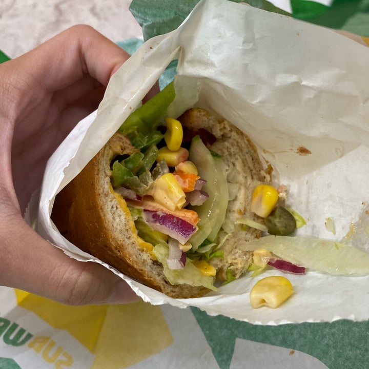 Subway Downtown Core, Singapore Multigrain Veggie Delite Review abillion
