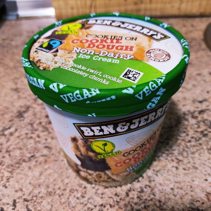Ben & Jerry's Cookies On Cookie Dough NonDairy Ice Cream Review abillion
