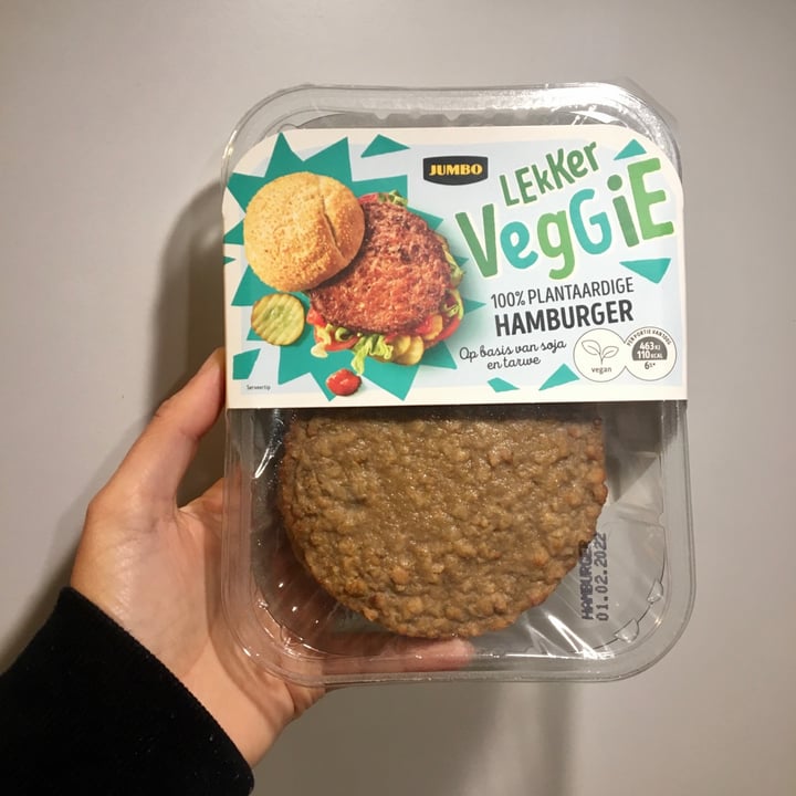Jumbo Lekker Veggie 100 Plantaardige Hamburger Review abillion