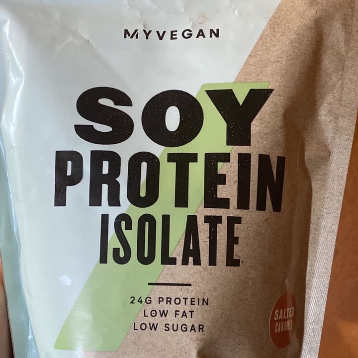 MyProtein My Vegan Soy Protein Isolate Salted Caramel Review abillion