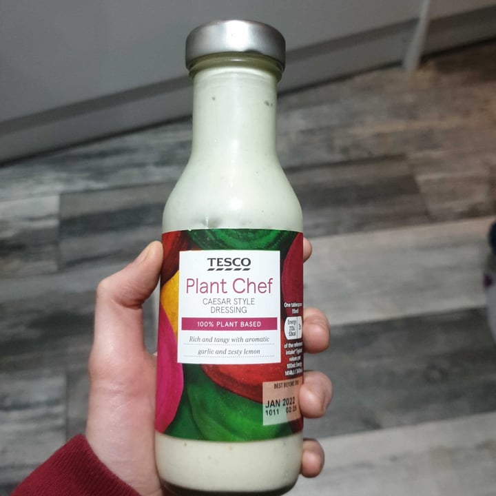 Tesco Plant Chef Caesar Style Dressing Review abillion