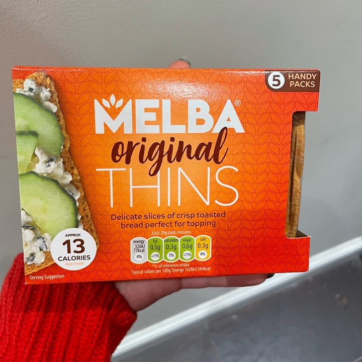 Melba Melba Toast Original Review abillion