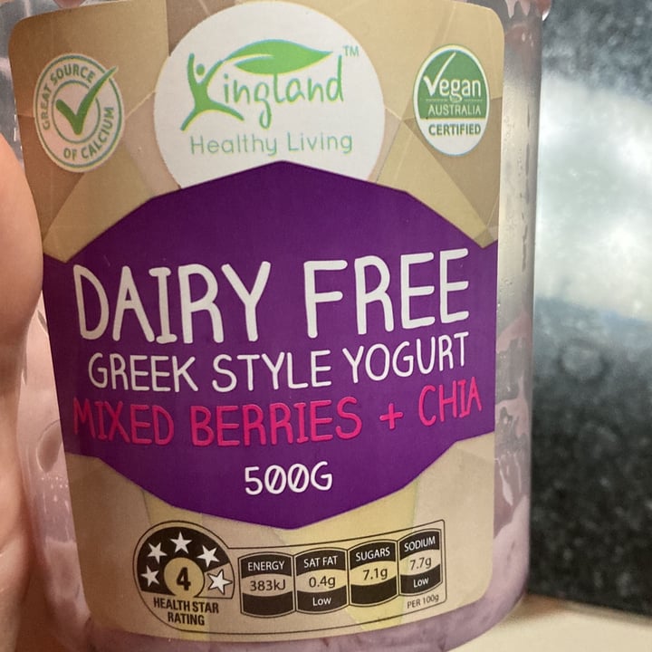 Ingland Dairy Free Greek Style Yogurt Mixed Berries + Chia Review