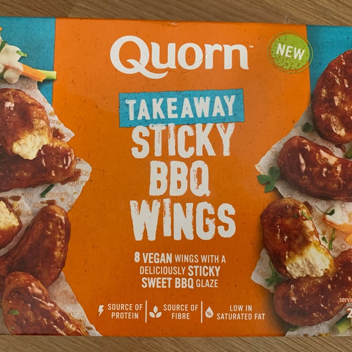 Quorn sticky bbq wings Review | abillion