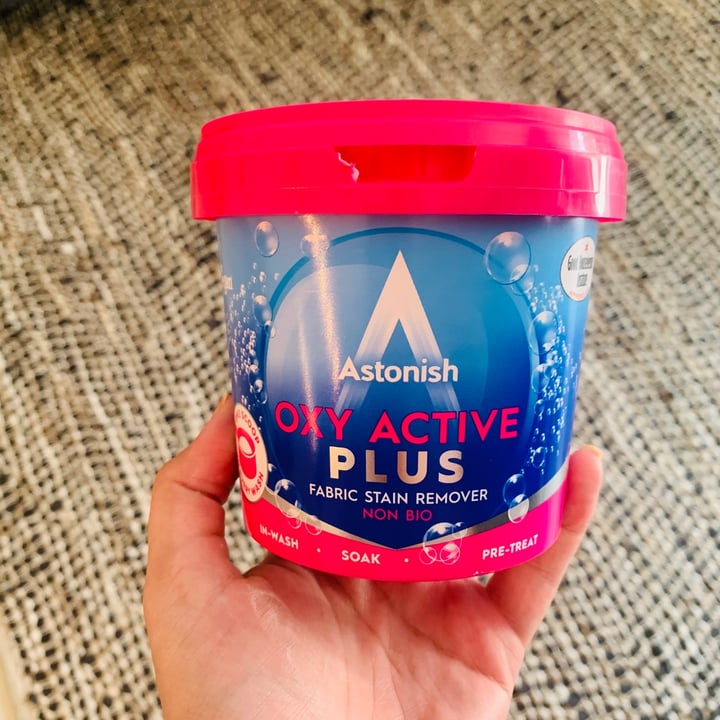 Astonish Oxy Active Plus fabric stain removal Review abillion