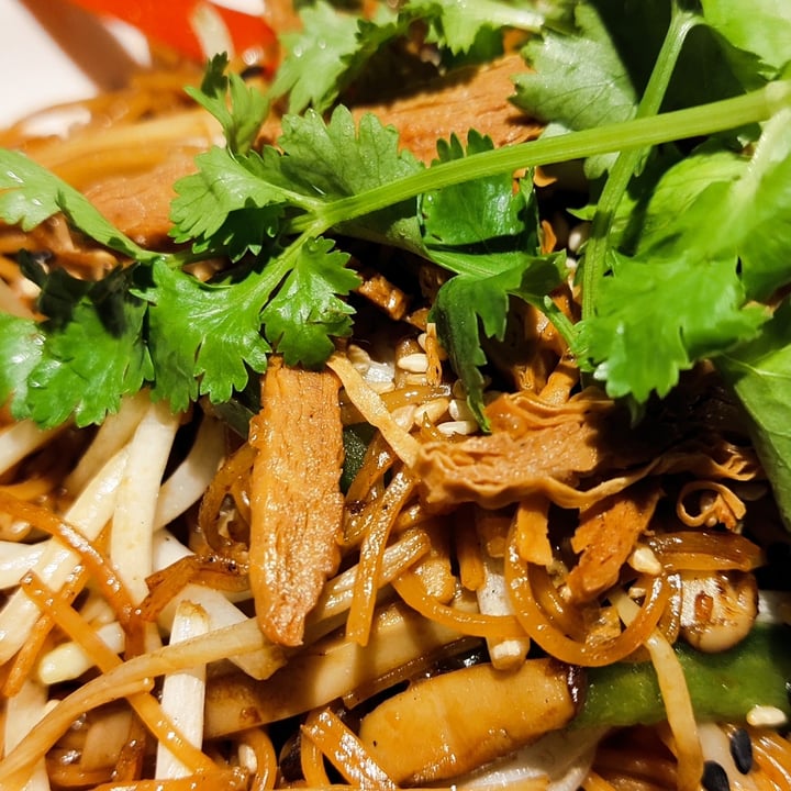 review photo of LingZhi Vegetarian - Velocity@Novena Home-made Fried Turmeric Noodles shared by @varun on 27 Sep 2020 - review