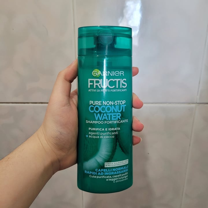 Garnier Fructis Shampoo fortificante coconut water Review abillion