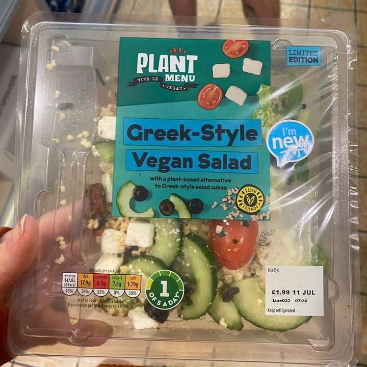 ALDI greekstyle vegan salad Review abillion