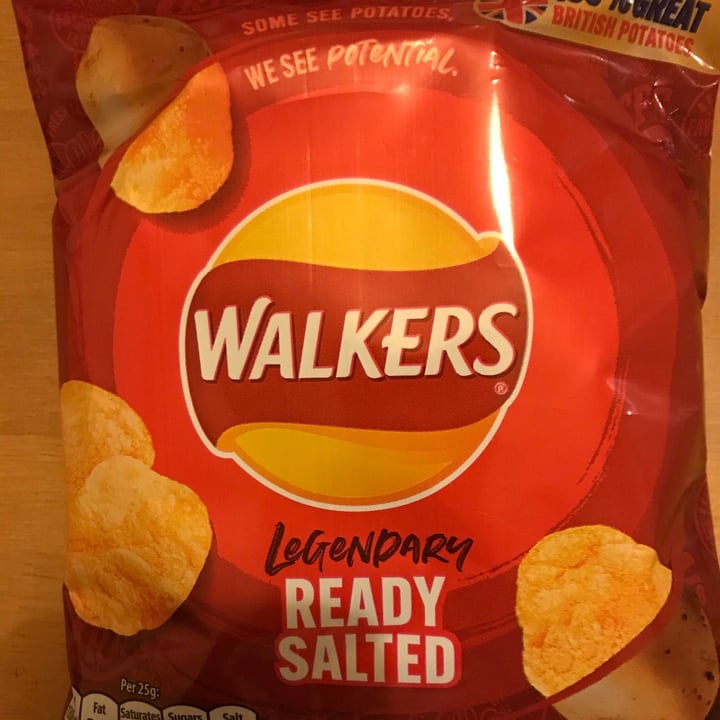 Walkers Ready salted crisps Review abillion