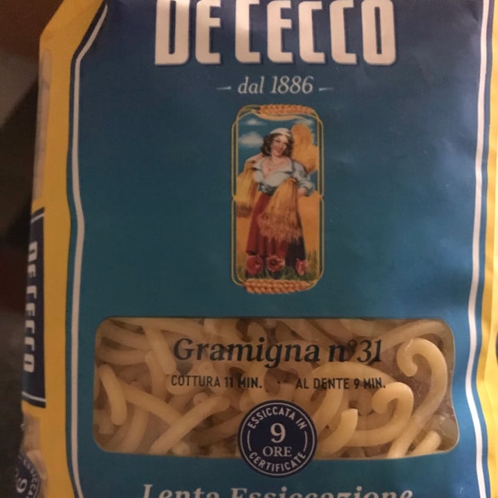 De cecco Pasta Gramigna Review abillion