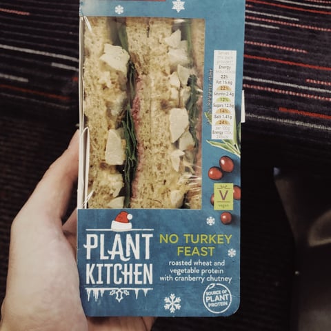 Plant Kitchen (M&S), No Turkey Feast, ready to eat, fresh & chilled, food, review