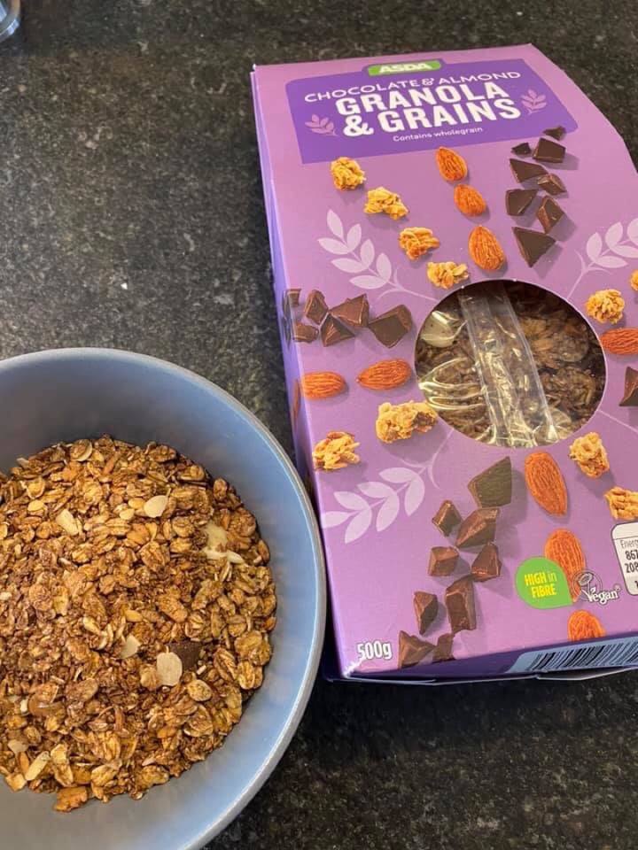 ASDA Chocolate and almond Granola And Grains Reviews abillion