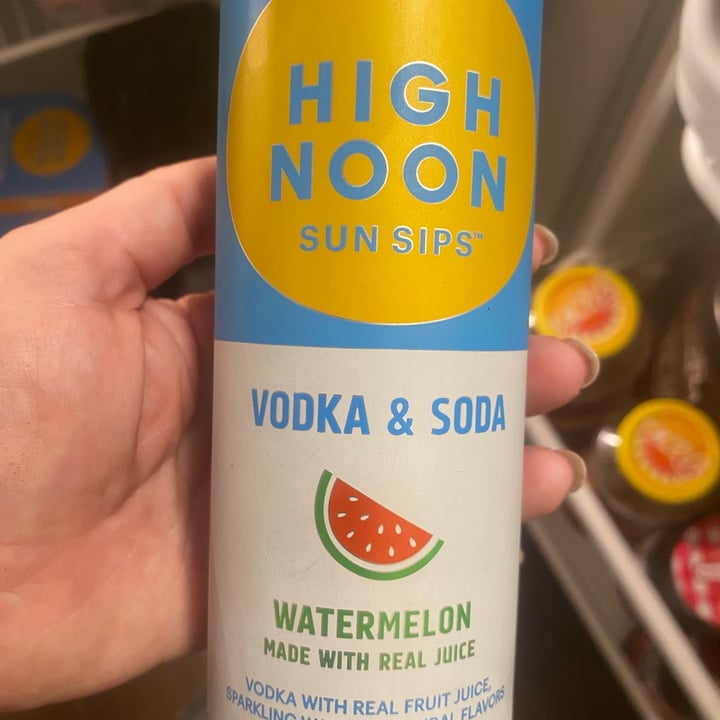 High Noon Watermelon Vodka & Soda Review abillion