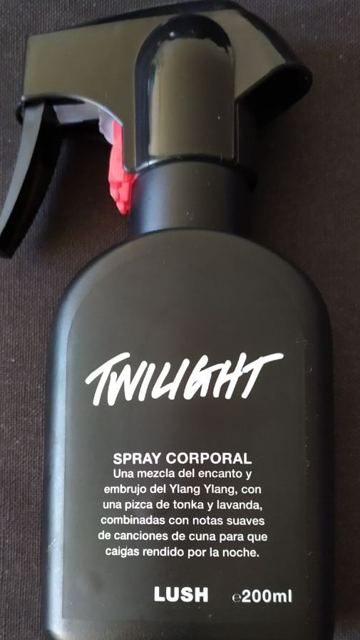 LUSH Fresh Handmade Cosmetics Twilight Body Spray Review abillion
