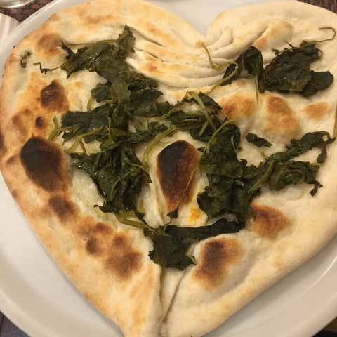 pizza bianca con scarola