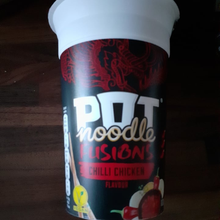 Pot noodle fusions Chili chicken noodles Review abillion