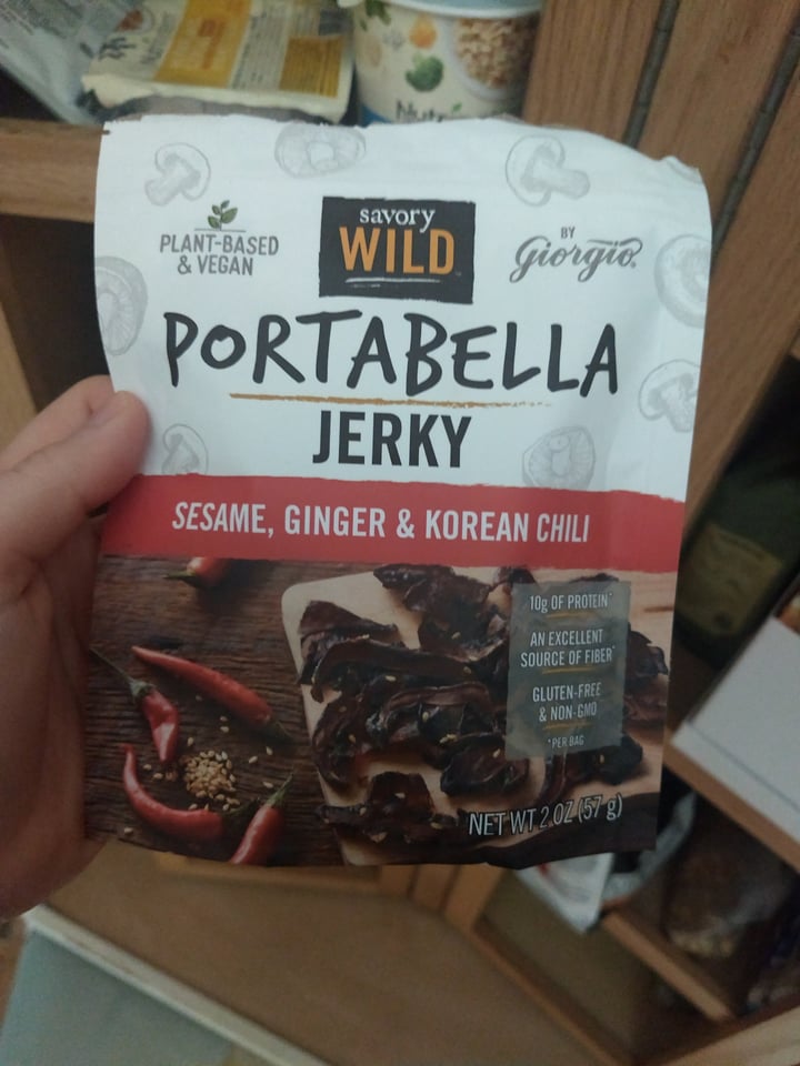 Savory Wild Portabella Jerky Review abillion