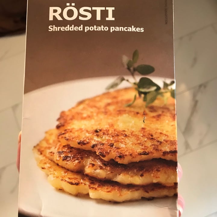 Ikea Rosti shredded potato pancakes Review abillion