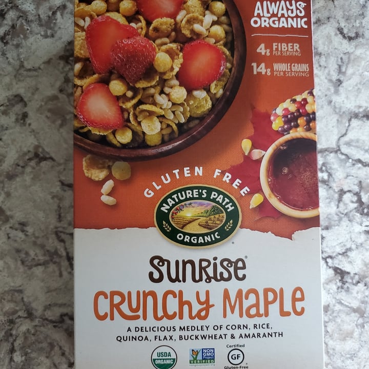 Nature's Path Foods Sunrise Crunchy Maple Cereal Review | abillion