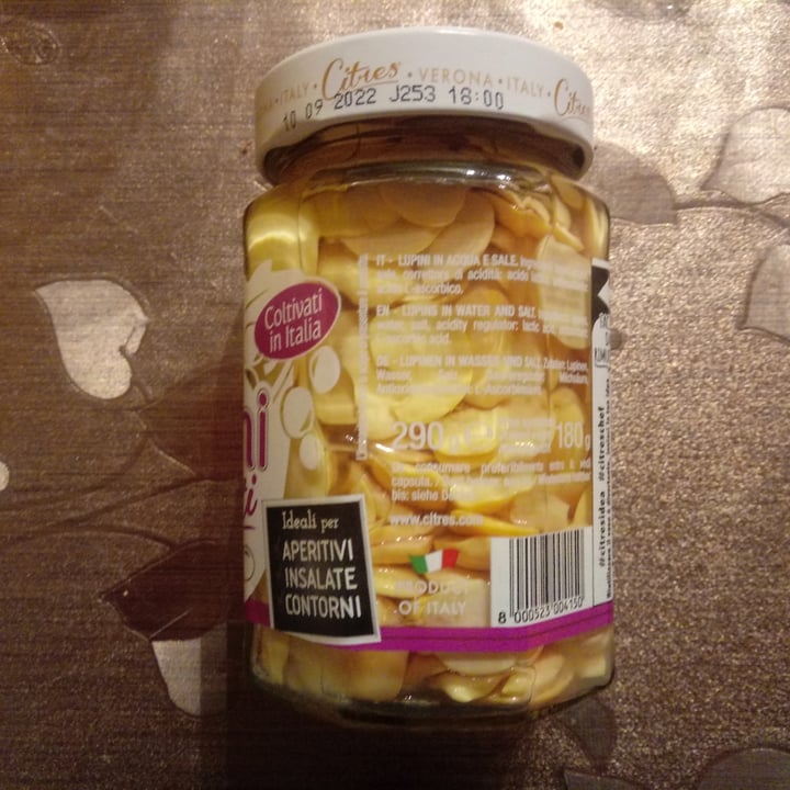 review photo of Citres Lupini sgusciati shared by @lapao on 10 Sep 2021 - review