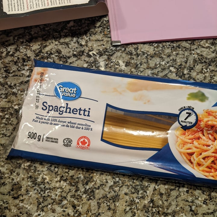 Great Value Spaghetti Review abillion