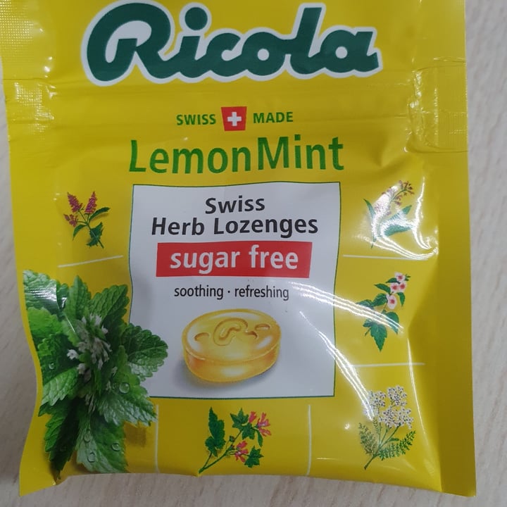 Ricola Lemon Mint Herb Throat Drops Review abillion
