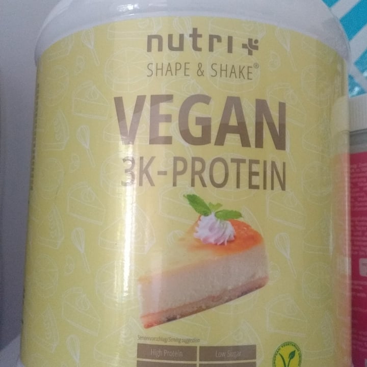 nutri+ Vegan 3k protein powder cheesecake Review abillion