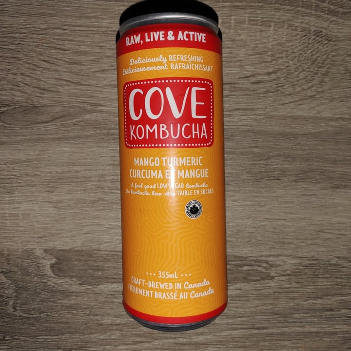 Cove Mango Tumeric Kombucha Review abillion