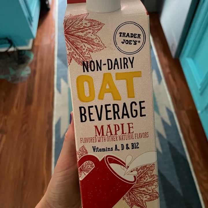 Trader Joe's Non Dairy Maple Oat Beverage Reviews abillion