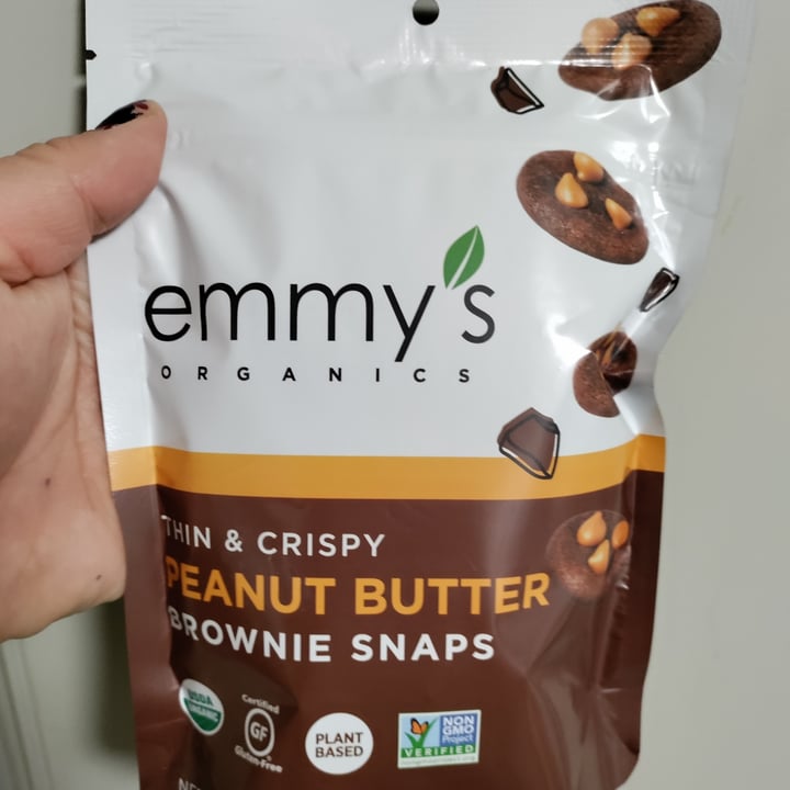 emmy's organics Peanut Butter Brownie Snaps Reviews abillion