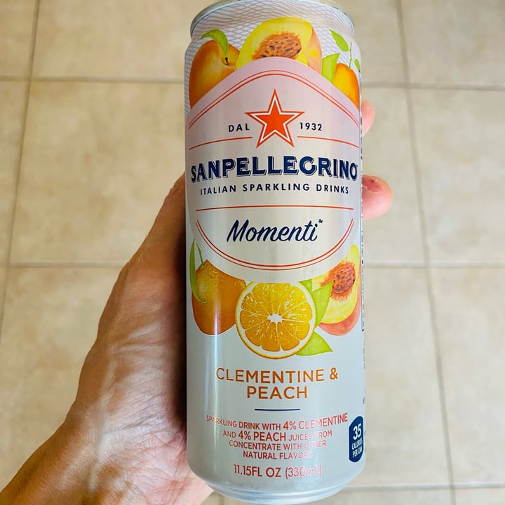 Sanpellegrino Momenti Sparkling Clementine And Peach Reviews 