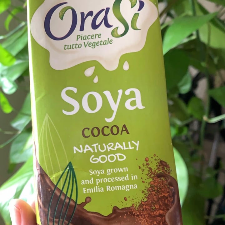 review photo of OraSí Cocoa soy milk shared by @curvyherby on 29 Jun 2020 - review