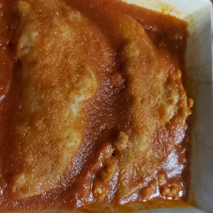 Restaurante Mexicano Rincón Azteca Enchilada Roja De Soja Texturizada