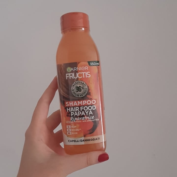 Garnier Fructis Fructis Hair Food Papaya Shampoo Review abillion