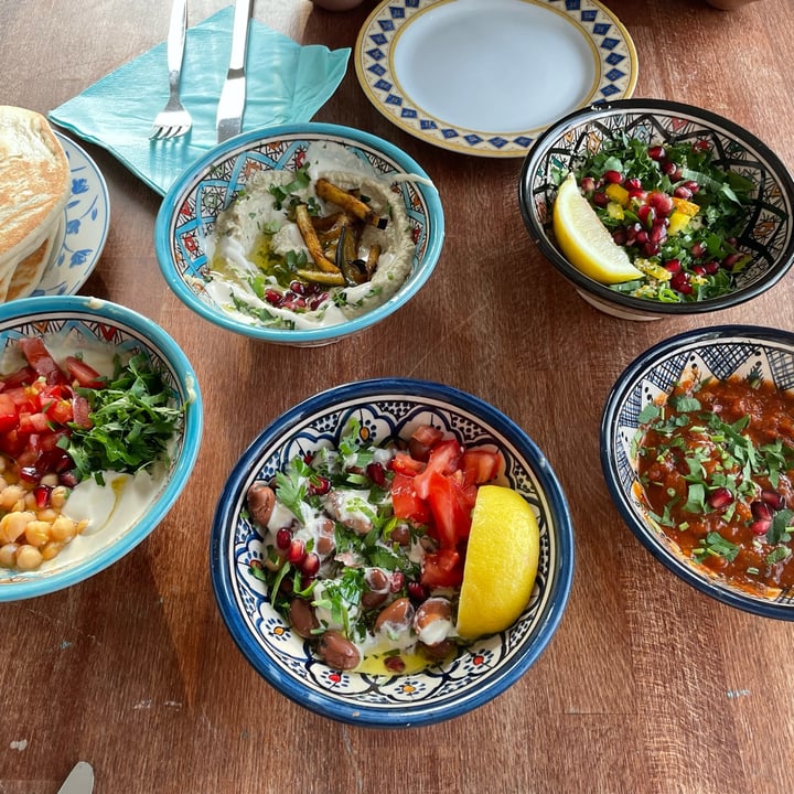 review photo of Mr and Mrs Humus Vegan Mezze for two shared by @jaga94 on 25 Jul 2022 - review