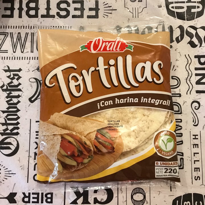 Orali Tortillas con Harina Integral Review abillion