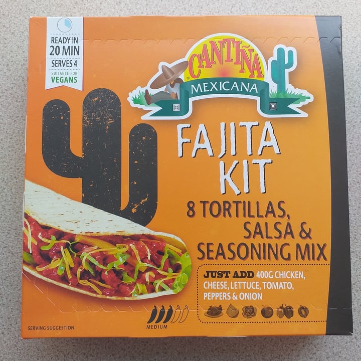 Cantina Mexicana Fajita Kit 8 Tortillas, Salsa & Seasoning Mix Review