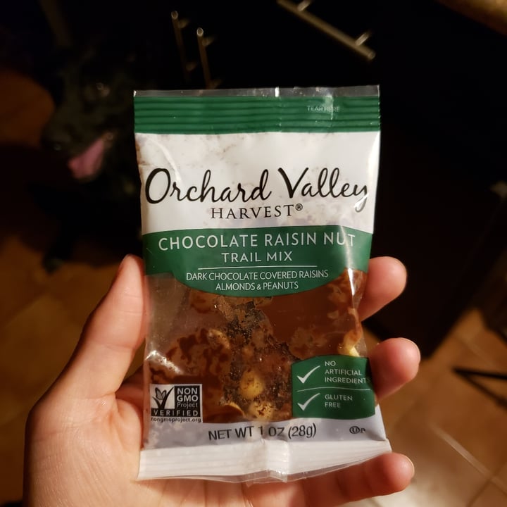 Orchard valley harvest Chocolate Raisin Nut Trail Mix Review abillion
