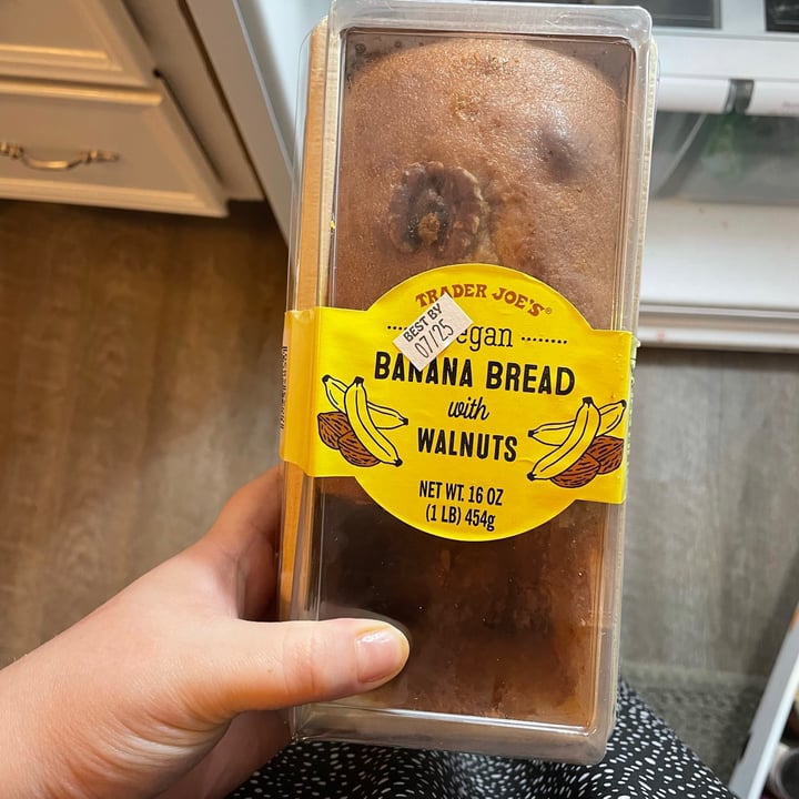 Trader Joe's Vegan Banana Bread with Walnuts Review abillion