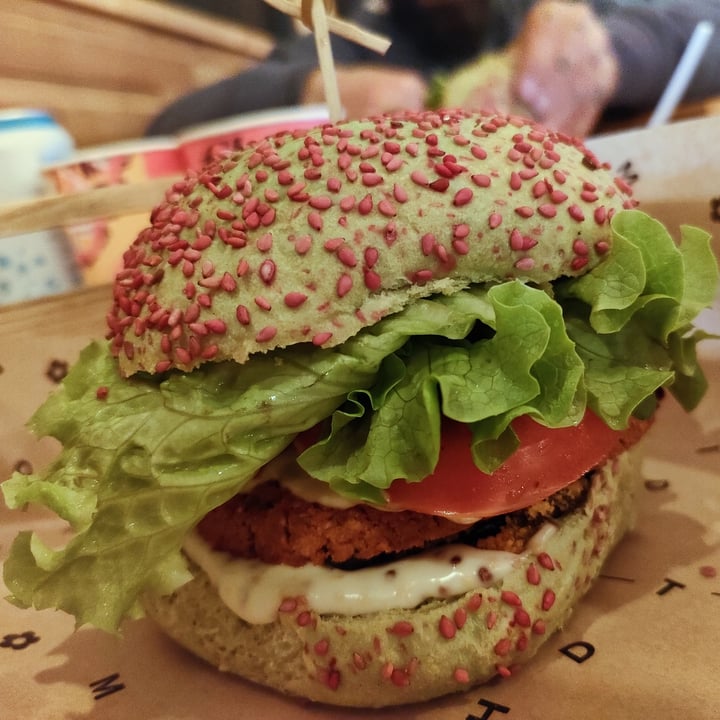 Flower Burger Bologna, Italy Elf burger Review abillion