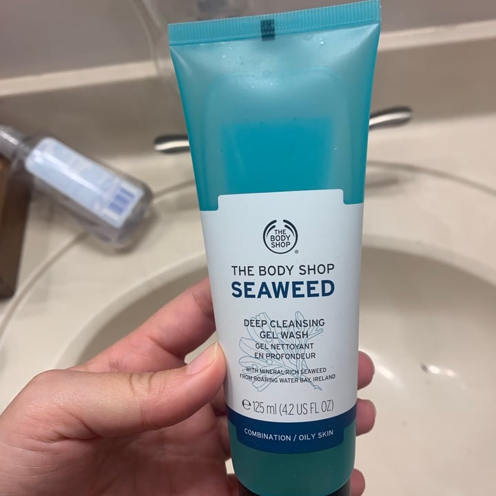 The Body Shop Seaweed Cleansing Gel Wash Review abillion