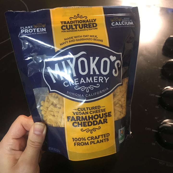 Miyoko's Creamery Cultured Vegan Cheddar Cheese Shreds Review abillion