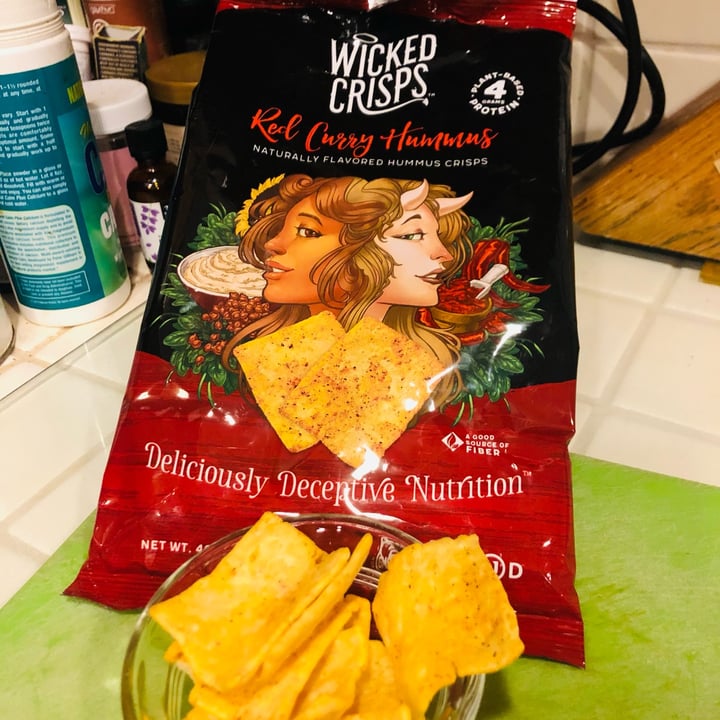 Wicked crisps Red curry hummus Reviews abillion