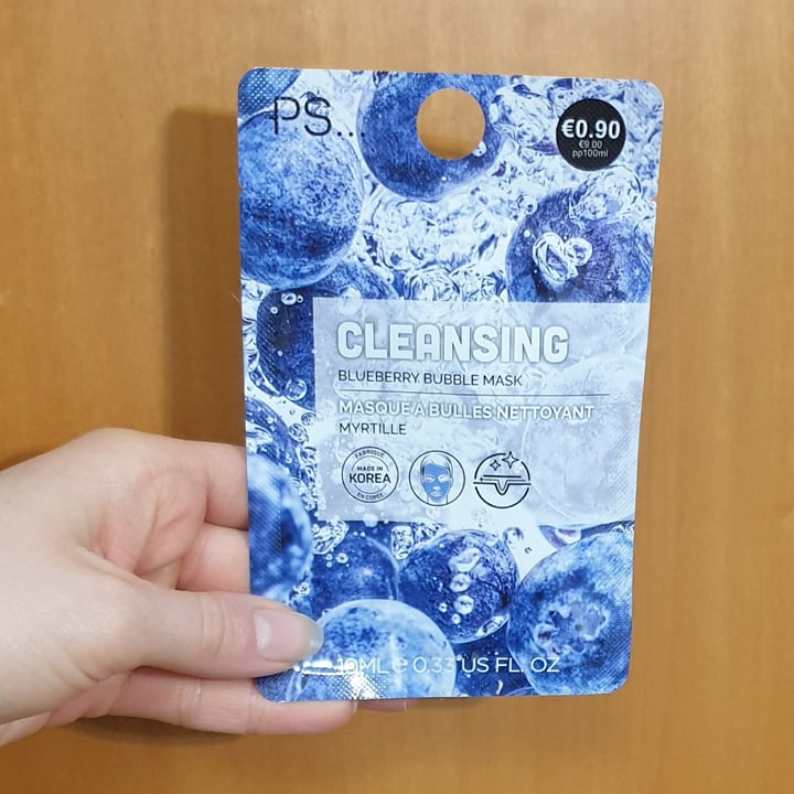 PS... Cleansing Blueberry Bubble Mask Review abillion