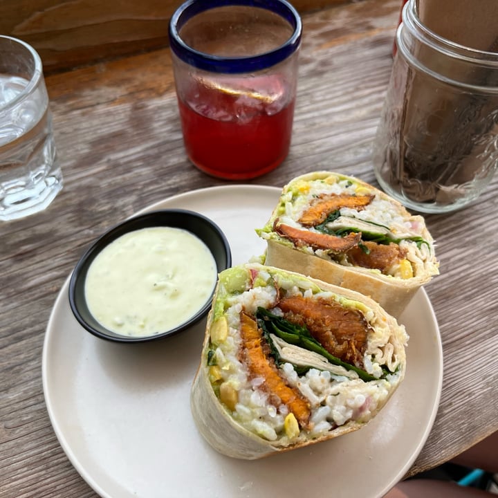 Reposados Downtown Golden, Golden, Canada crispy yam burrito Review