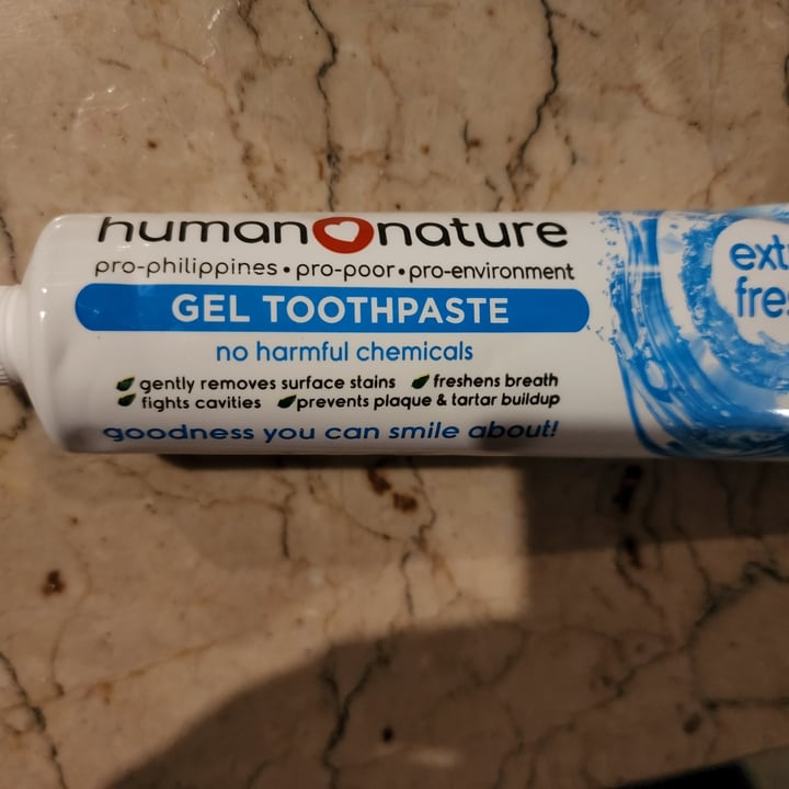 Human Nature Gel Toothpaste Review abillion