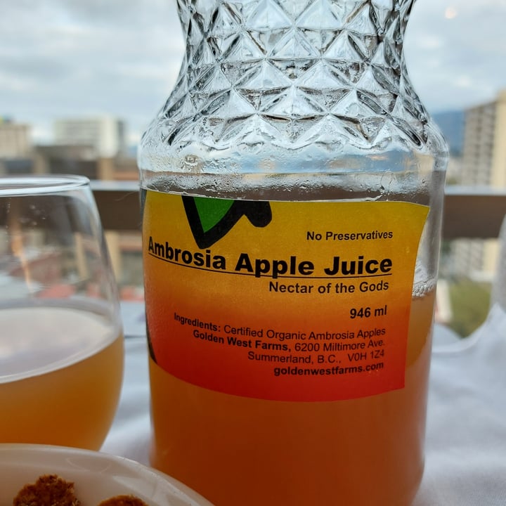 Golden West Farms Ambrosia Apple Juice Review abillion