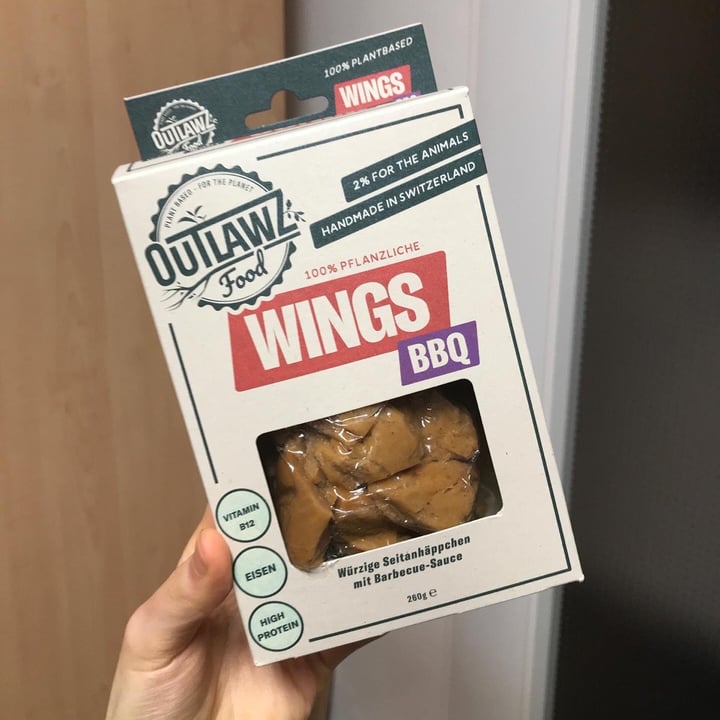Outlawz Seitan Wings BBQ Review abillion